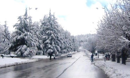 درجة حرارة غير مسبوقة في تاريخ المغرب.. 11 تحت الصفر