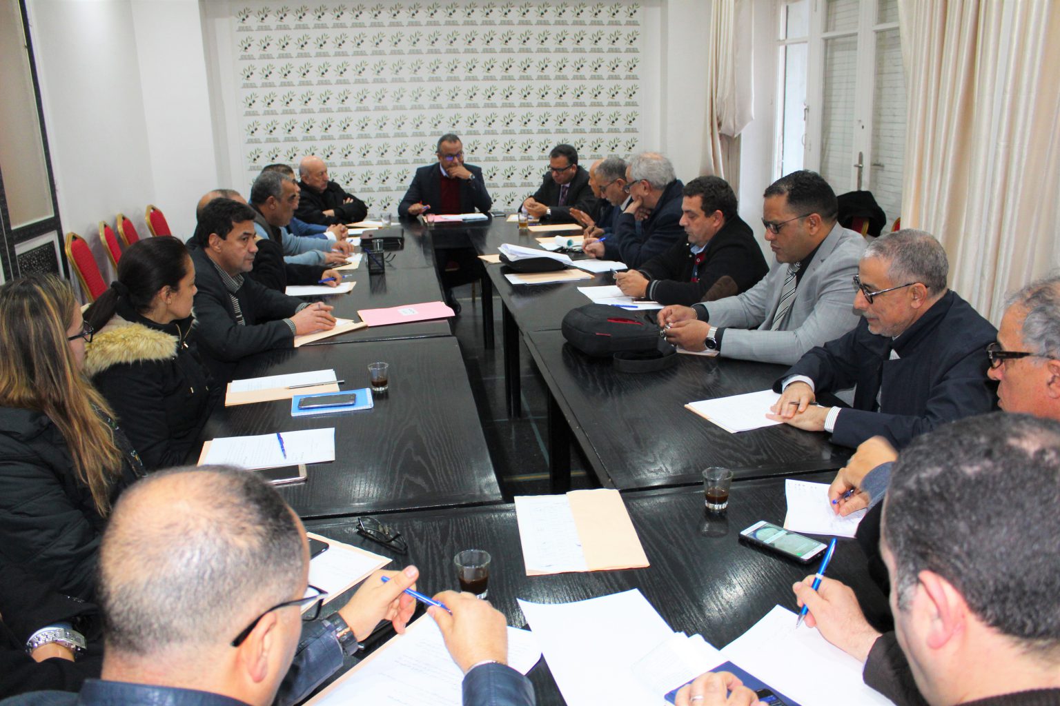 بلاغ صادر عن الأمانة العامة لجبهة القوى الديمقراطية، عقب اجتماع لها الثلاثاء 30يناير2018.