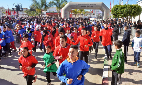 تاونات المحطة ال19 للقافلة الوطنية للرياضة للجميع