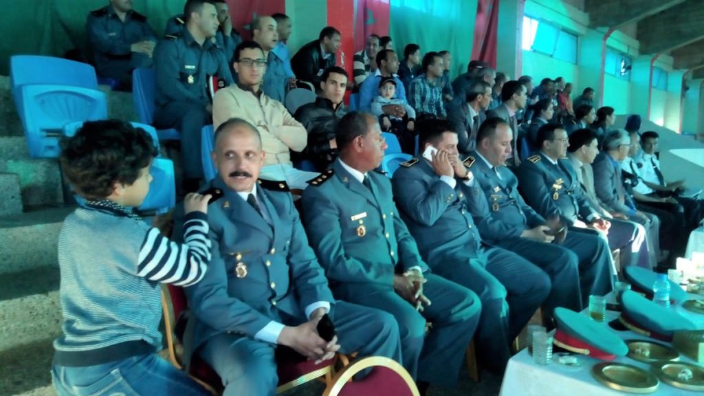 أنشطة رياضية في احتفالات ذكرى تأسيس القوات المسلحة الملكية بسطات.