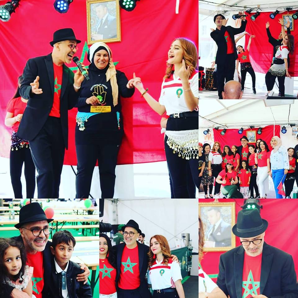 حميد بوشناق يغني للاسود من السويد