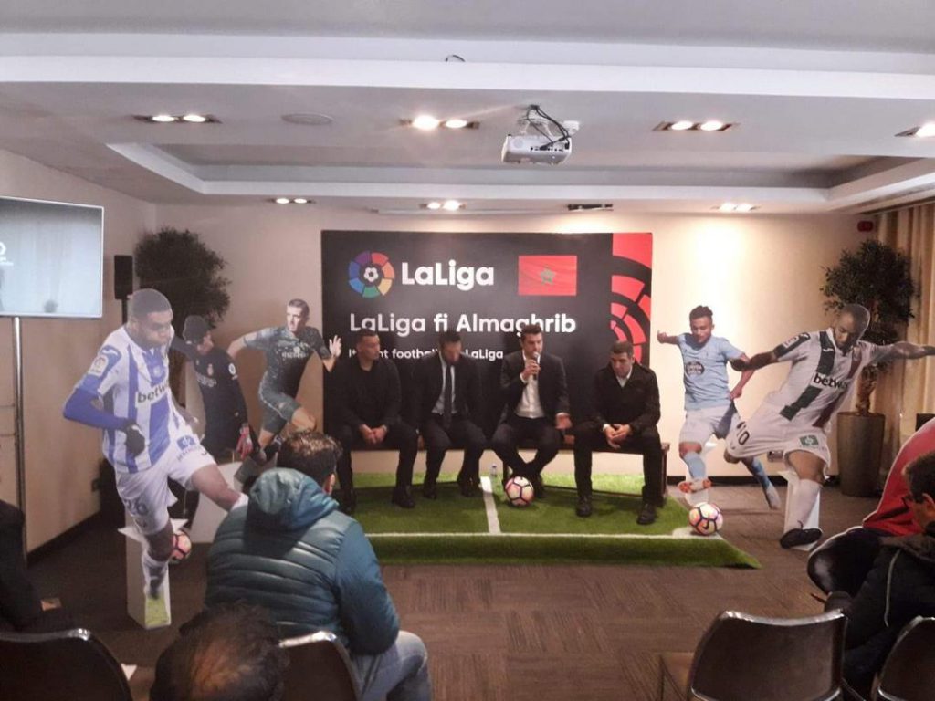 الكشف عن برنامج “الليغا في المغرب” بحضور نجوم الكرة المغربية