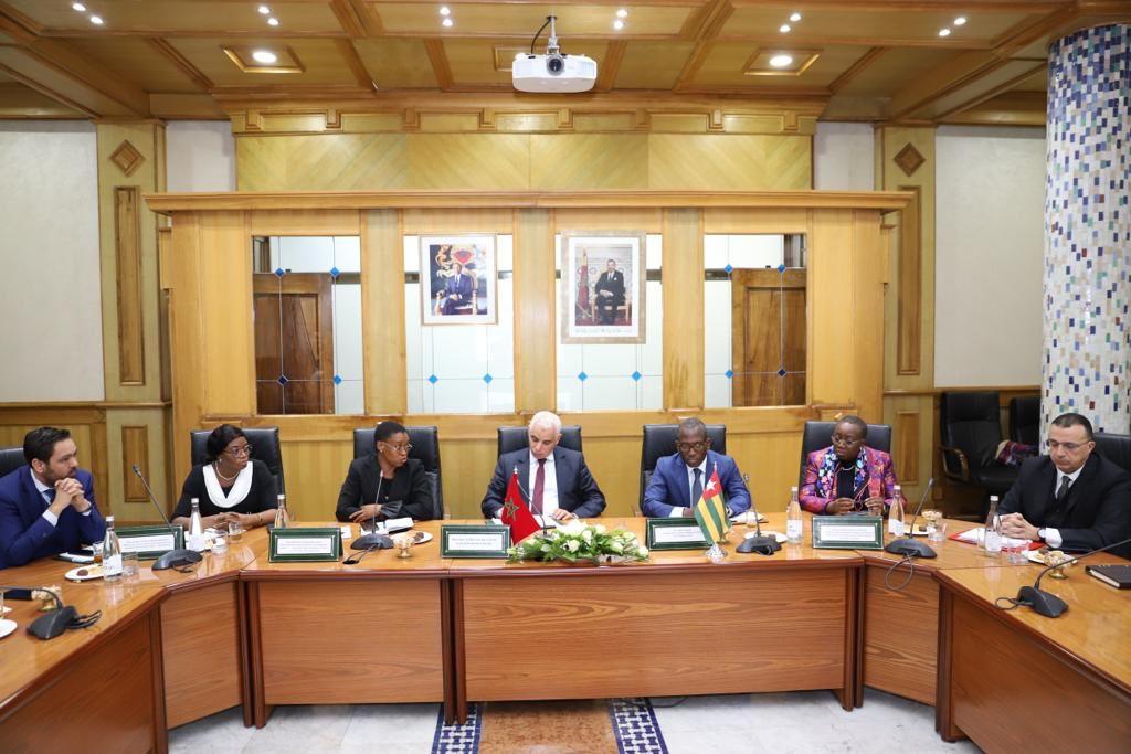 آيت الطالب يعرض تجربة المغرب في الحماية الاجتماعية لوزراء من الطوغو