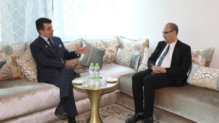 المدير العام للإيسيسكو يستقبل مدير المكتبة الوطنية للمملكة المغربية