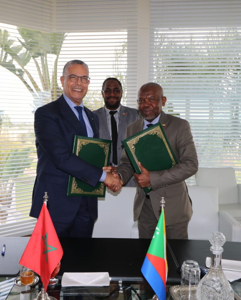المغرب يعزز التعاون في مجالات الكهرباء والماء الصالح للشرب والتطهير السائل مع جمهورية القمر المتحدة