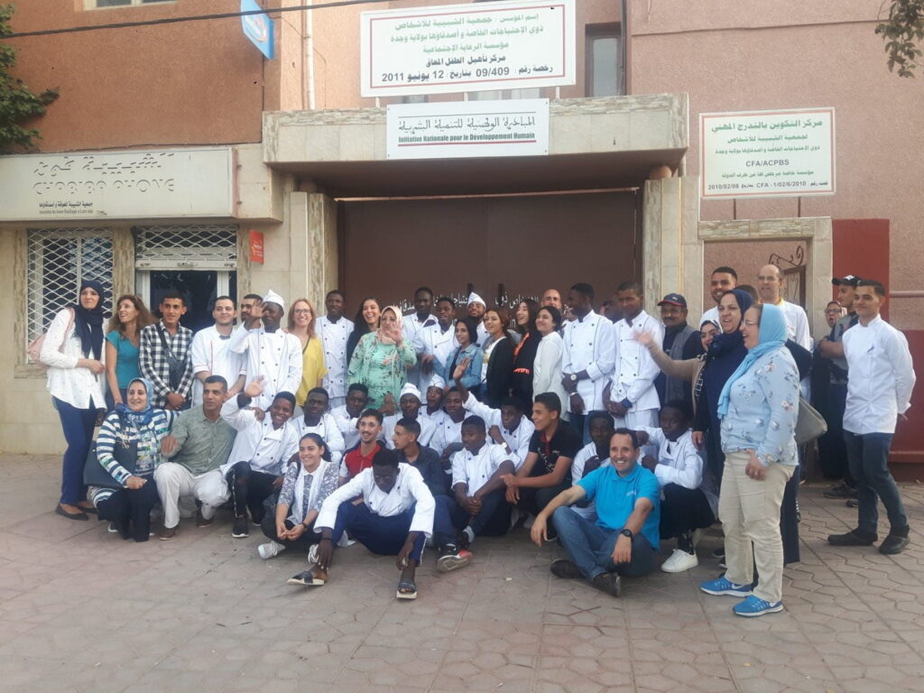 امتحانات التخرج بجمعية الشبيبة لذوي الاحتياجات الخاصة بوجدة