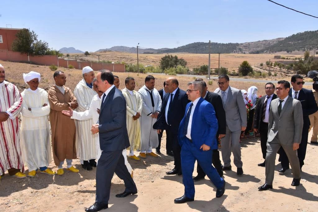 انطلاق عدة مشاريع تنموية باقليم تيزنيت