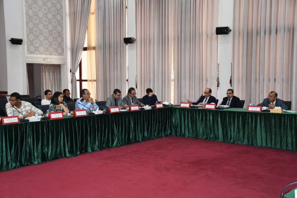 اجتماع حول جاهزية و انطلاقة المحطة اللوجيستيكية بجماعة القليعة