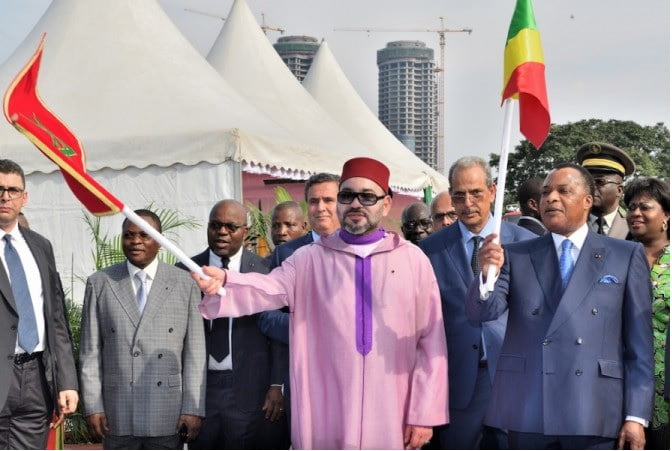 جلالة الملك يهنئ رئيس جمهورية الكونغو بمناسبة العيد الوطني لبلاده