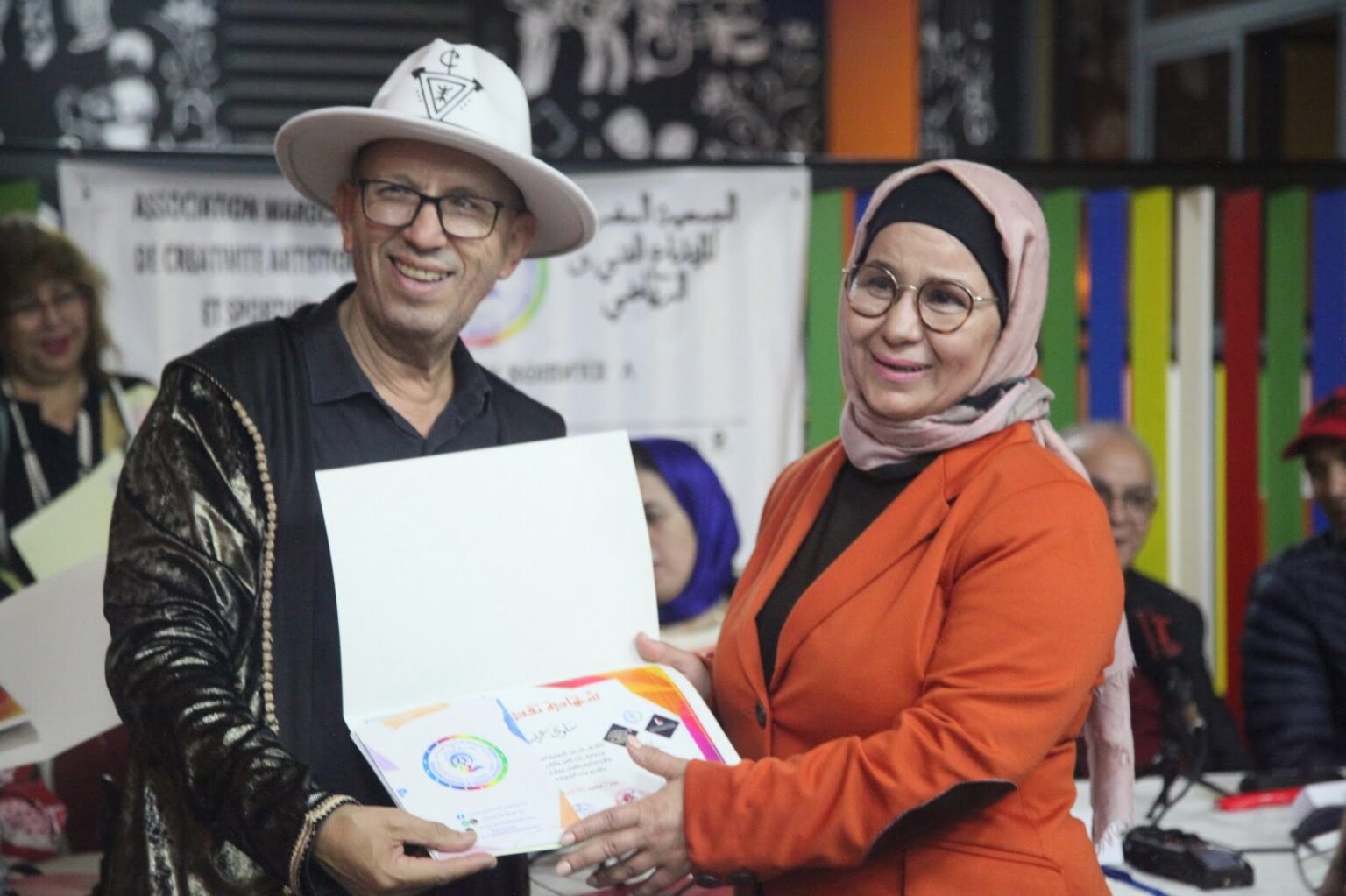 الجمعية المغربية للابداع الفني والرياضي تنظم معرضا فنيا مشتركا