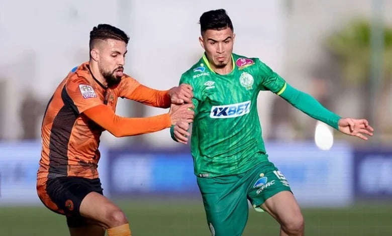 الرجاء الرياضي يتجاوز نهضة بركان بثلاثية نظيفة