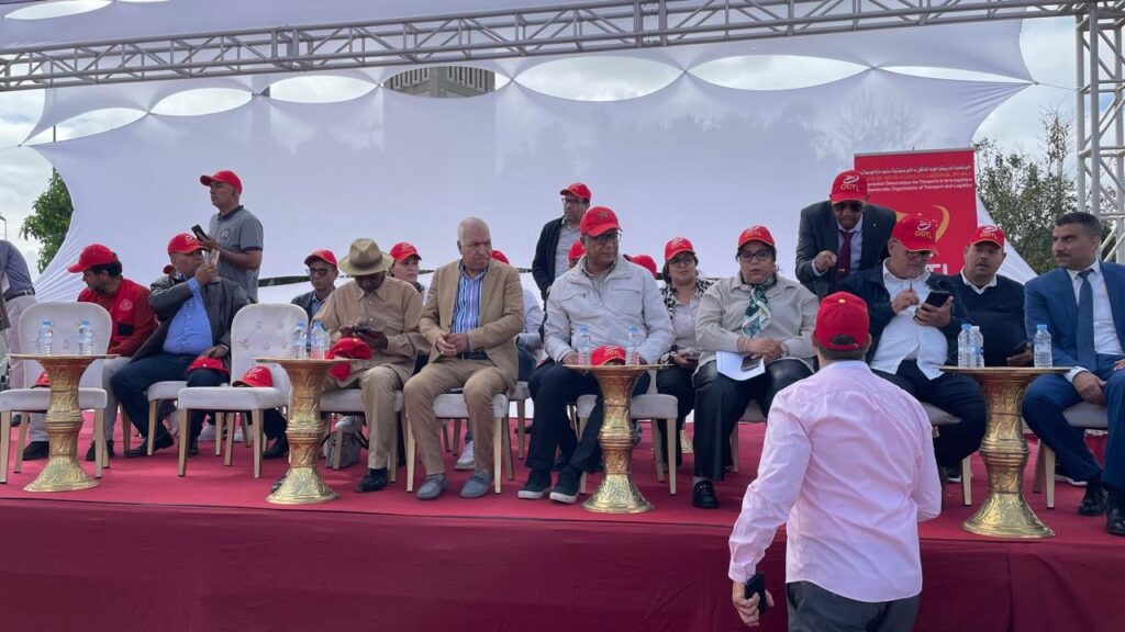 الأمين العام لحزب جبهة القوى الديمقراطية الدكتور المصطفى بنعلي ضرورة تمكين المقاولات الصغرى و المتوسطة من مطلب الولوج الديمقراطي إلى قطاع النقل واللوجستيك