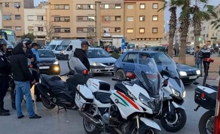 حملة أمنية تستهدف خروقات الدراجات النارية بالدار البيضاء
