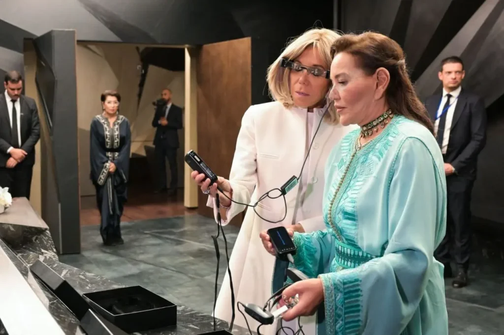 رسميا تدشين المير الملكي بحضور الأميرة للا حسناء و”بريجيت ماكرون”