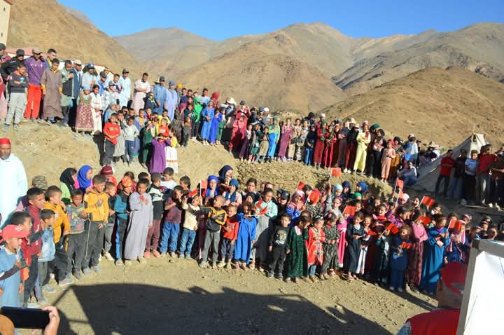 قافلة تضامنية جابت دواوير حوز مراكش