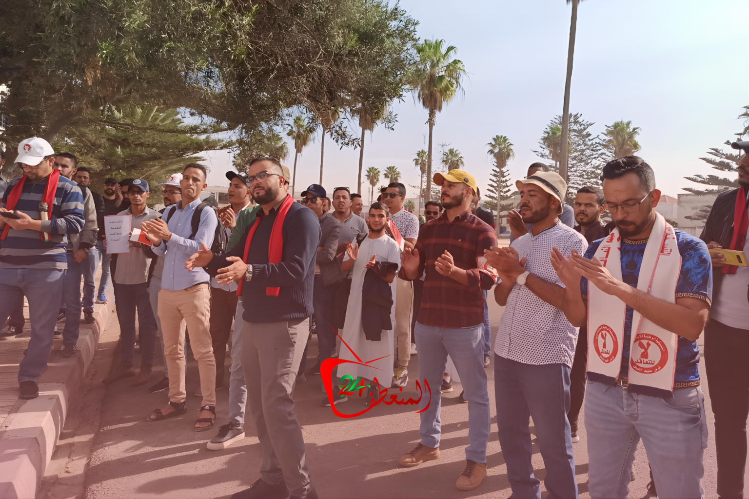 وقفة احتجاجية بمجزرة عين قادوس بفاس تنذر بتفاقم الأزمة الصحية